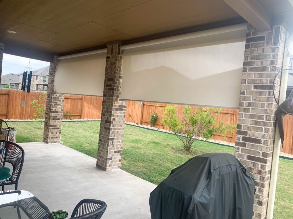 exterior shades in Leander TX